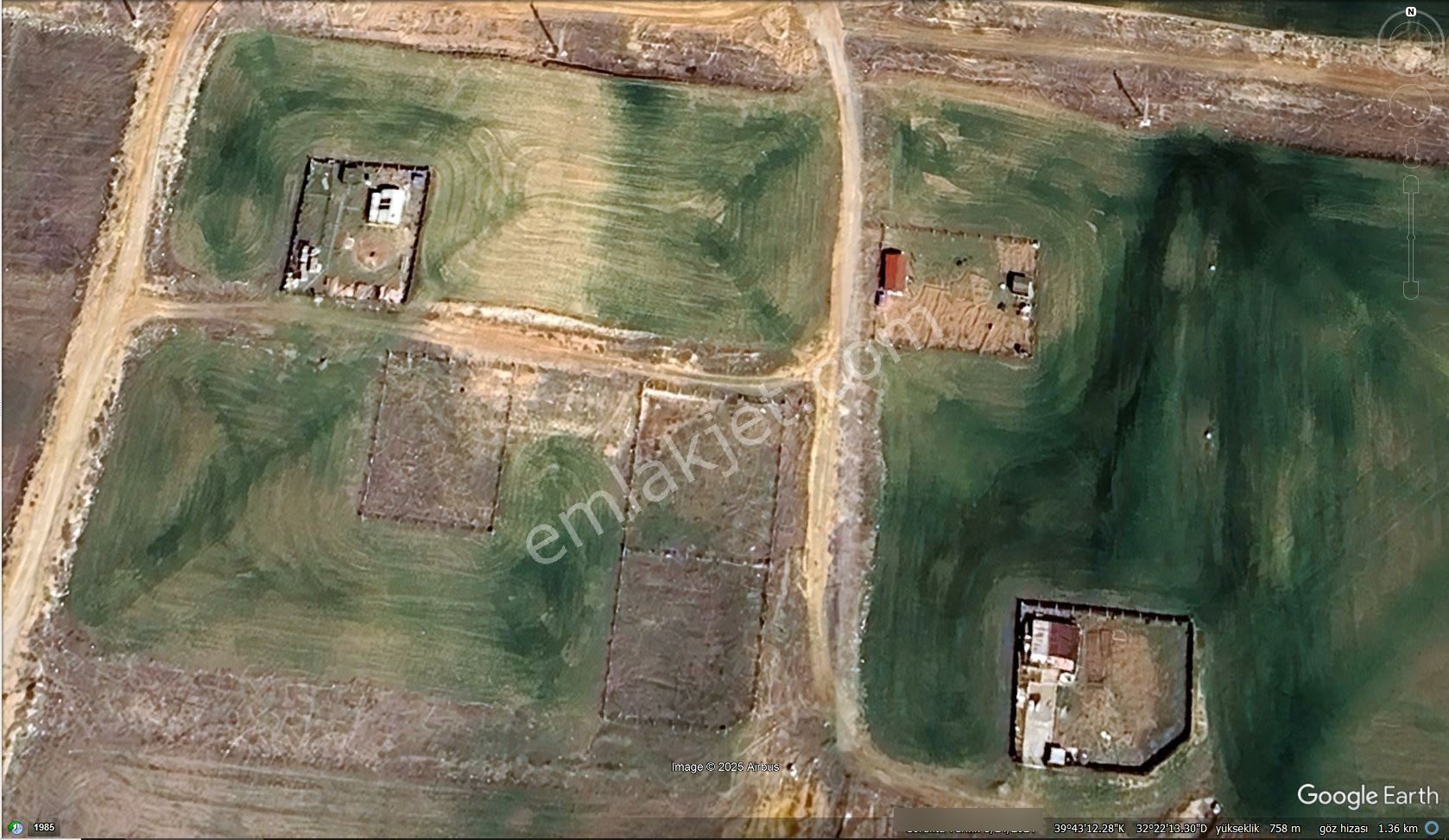 Temelli Göleti Ve Millet Bahçesine Yakın Tek Tapu Satılık Arsa - Görsel 3