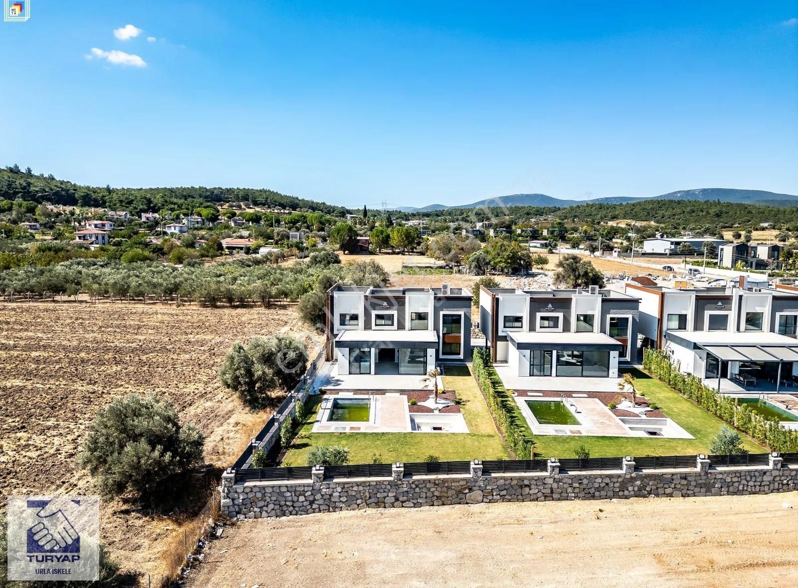 Turyap Urla İskele | Kuşçularda Akıllı, Havuzlu Müstakil Villa - Görsel 18