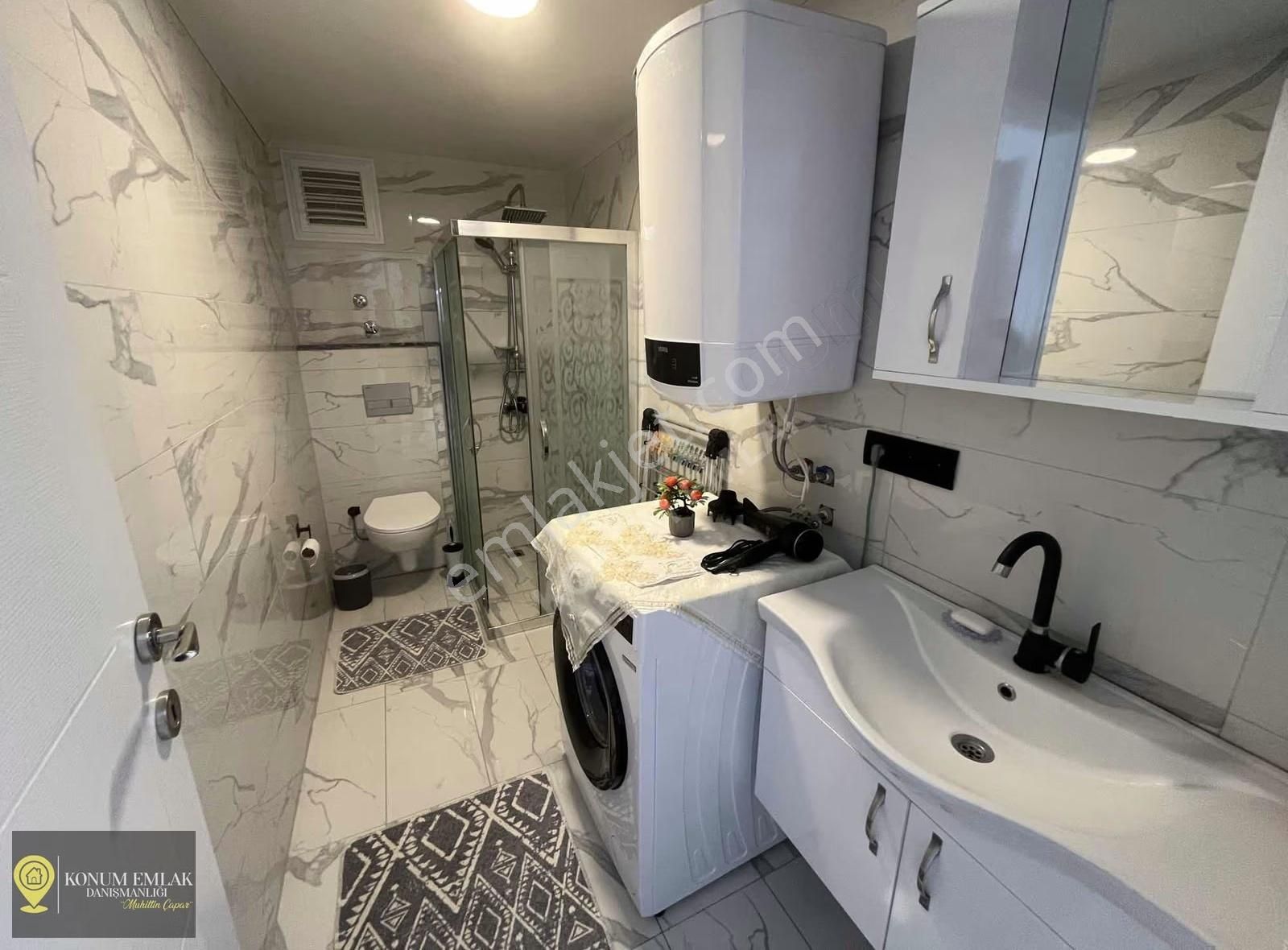 Konum Emlakdan Anayol Üstü Kiralık Full Sıfır Eşyalı 1+1 Daire - Görsel 32