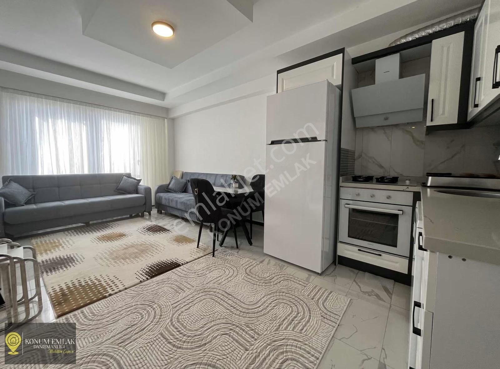 Konum Emlakdan Anayol Üstü Kiralık Full Sıfır Eşyalı 1+1 Daire - Görsel 33