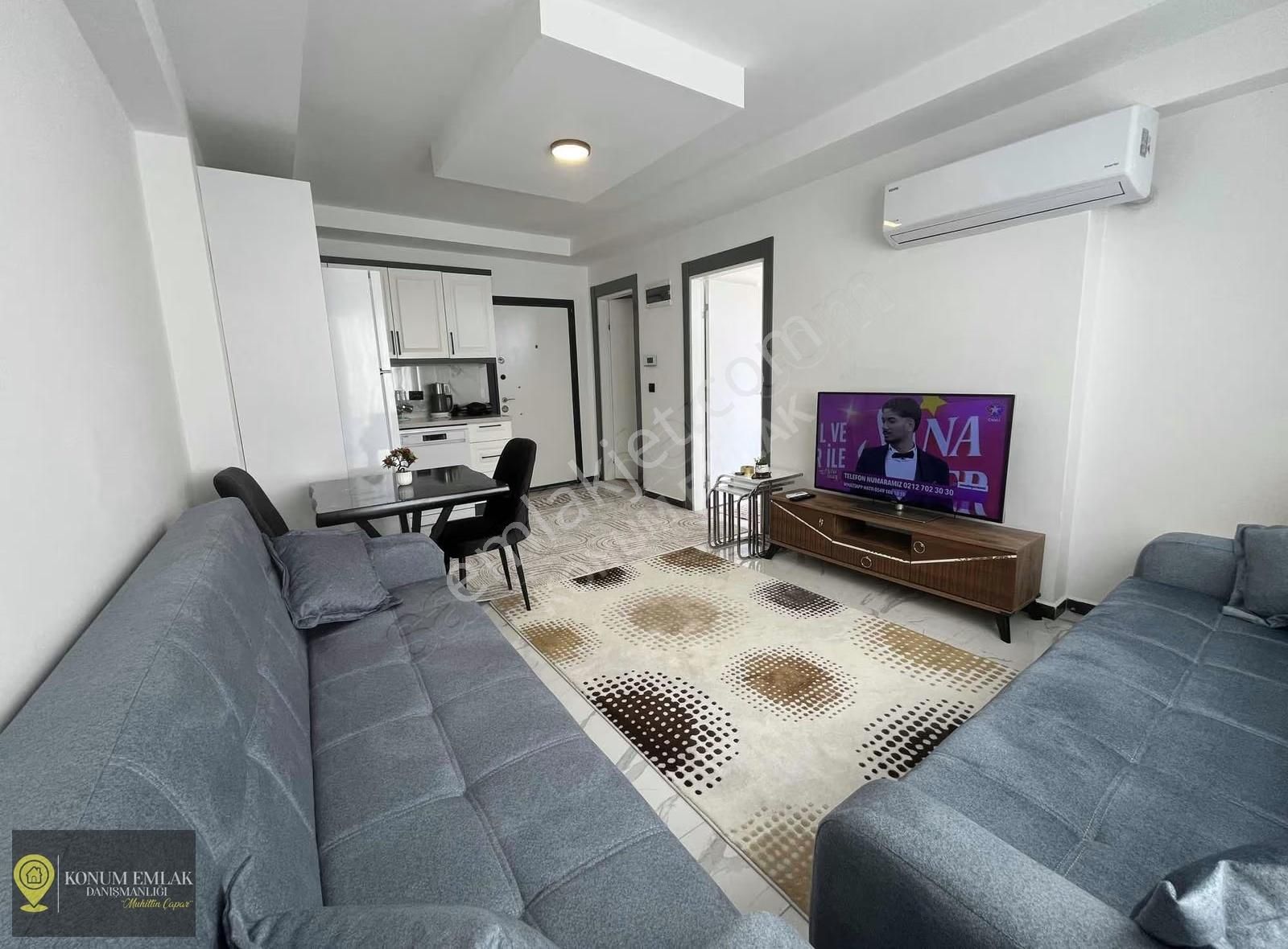 Konum Emlakdan Anayol Üstü Kiralık Full Sıfır Eşyalı 1+1 Daire - Görsel 9