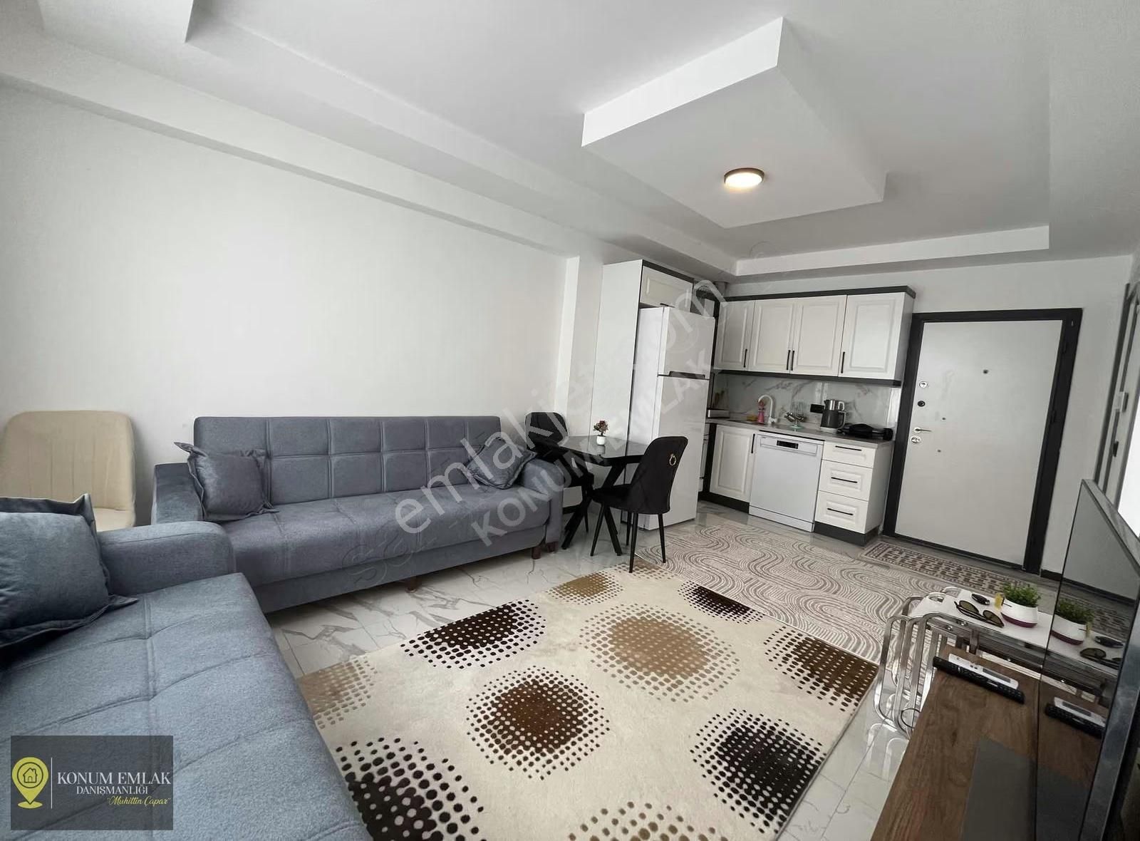 Konum Emlakdan Anayol Üstü Kiralık Full Sıfır Eşyalı 1+1 Daire - Görsel 4