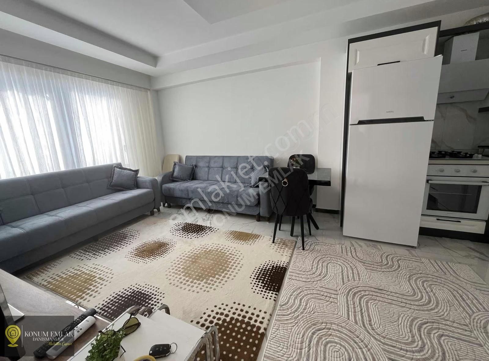 Konum Emlakdan Anayol Üstü Kiralık Full Sıfır Eşyalı 1+1 Daire - Görsel 3