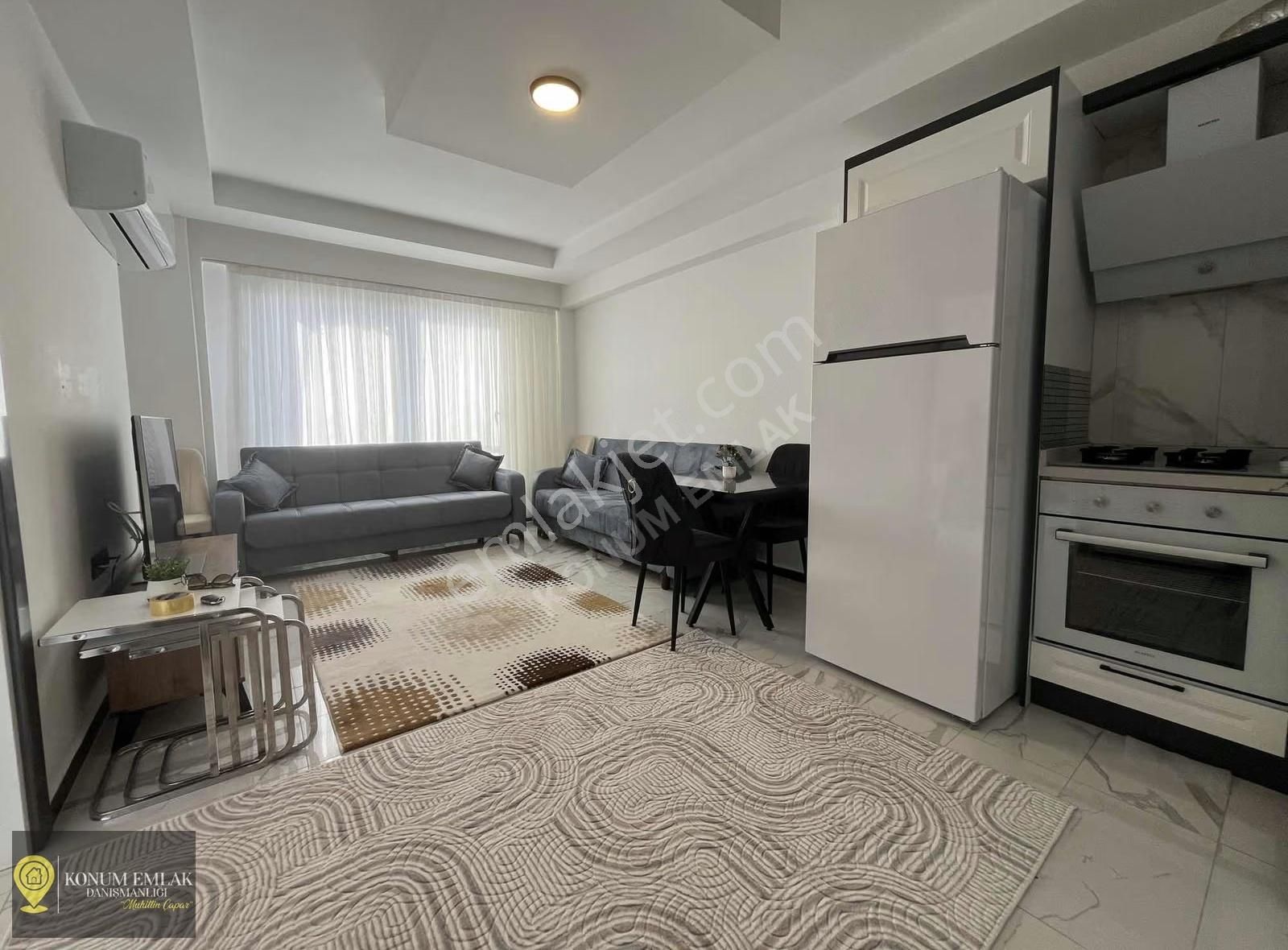 Konum Emlakdan Anayol Üstü Kiralık Full Sıfır Eşyalı 1+1 Daire - Görsel 29