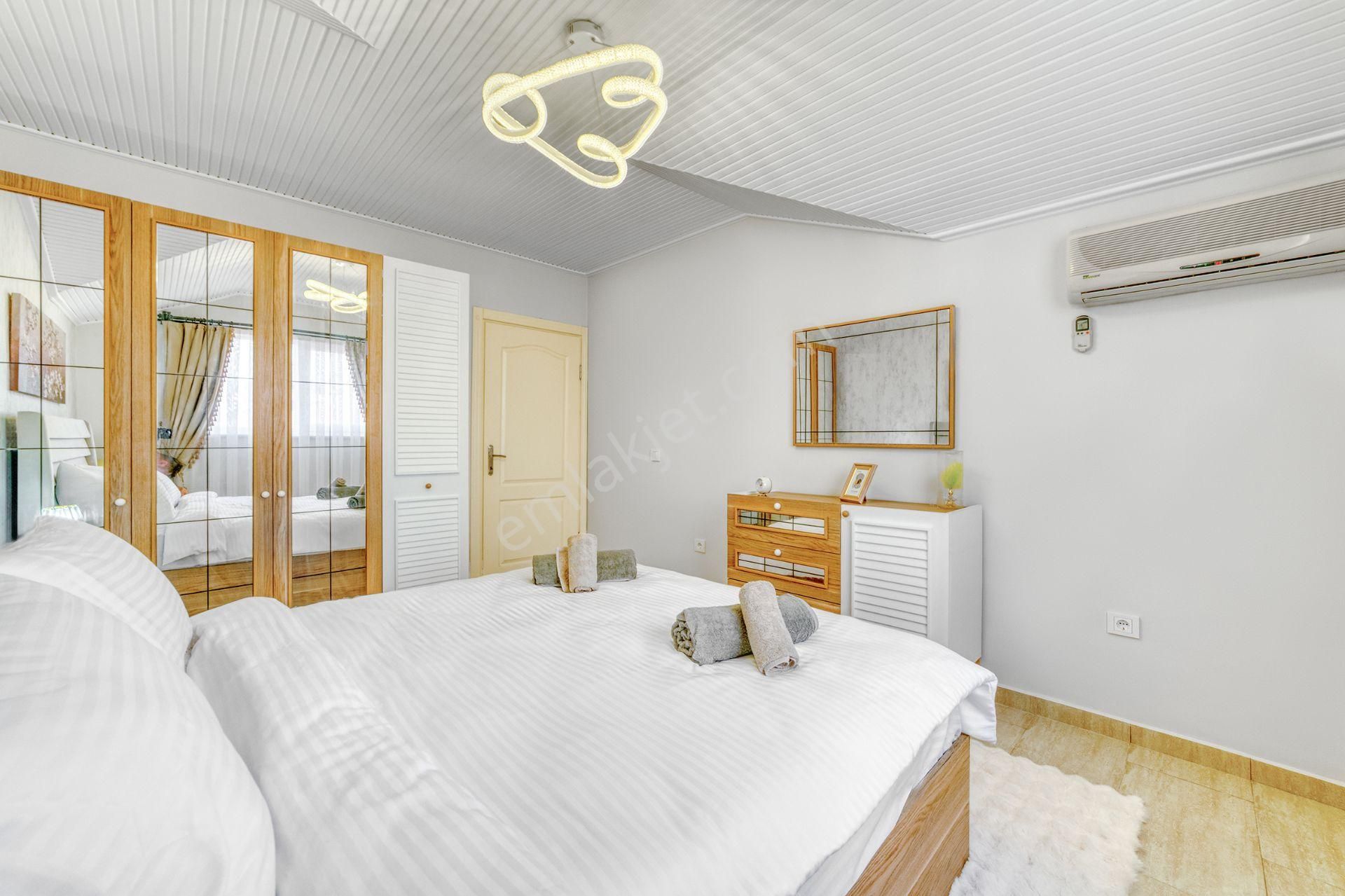 Alanya Obagölde Denize Yalnızca 600 M Mesafede Lüks 4+1 Dubleks - Görsel 27