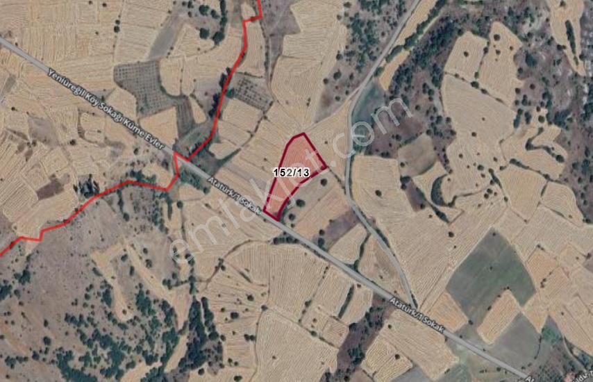 Bilecik Bozüyük Cihangazi Köyünde 9.664 M² Tarla Satılıktır