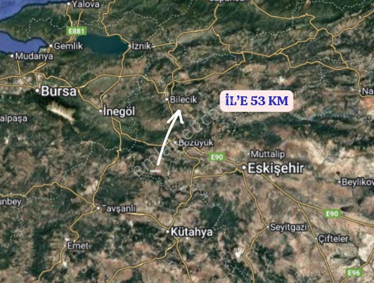 Bilecik Bozüyük Cihangazi Köyünde 9.664 M² Tarla Satılıktır - Görsel 6