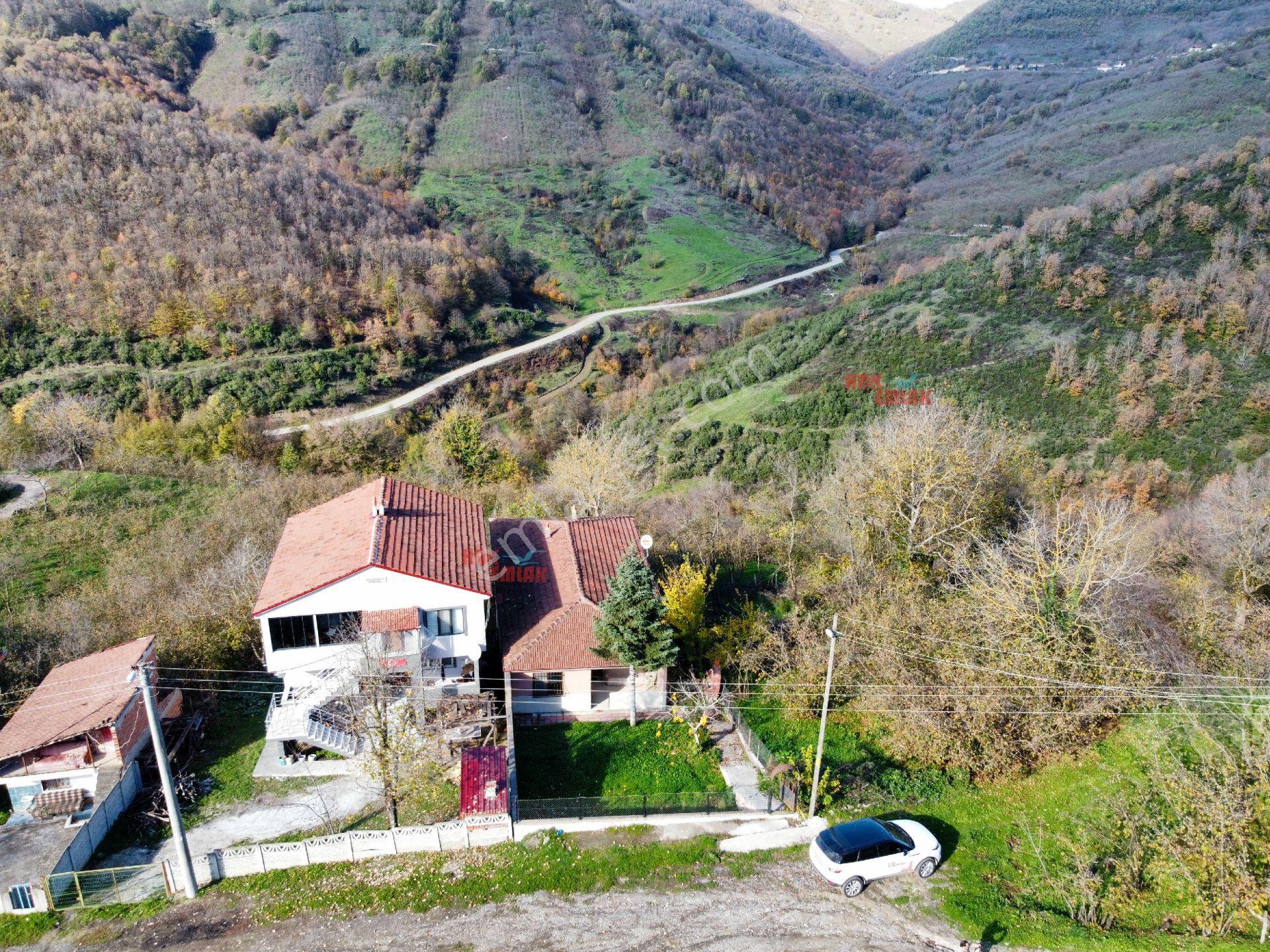 Hak Emlak'tan Eşsiz Doğa İçinde Satılık Müstakil Ev Ve Arsası - Görsel 26