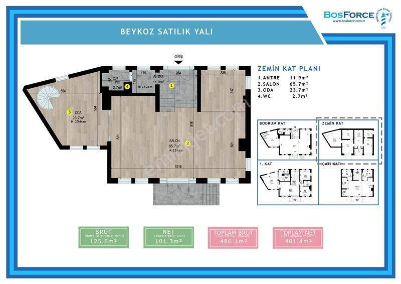 Kanlıca Körfez'de Satılık Bakımlı Yalı - Görsel 29