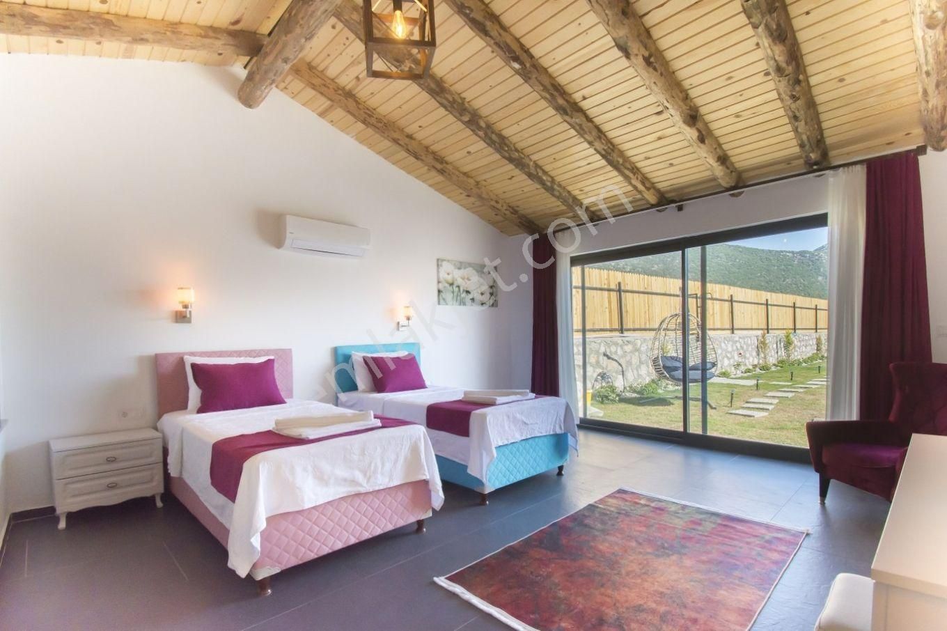 Kaş Bezirgan'da 2+1 Yan Yana Satılık 2 Müstakil Vılla "en/ru/de" - Görsel 16