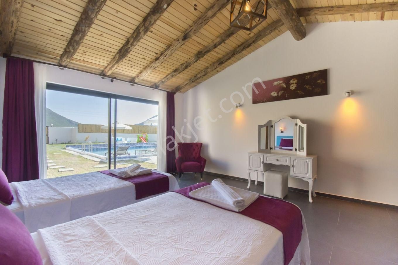 Kaş Bezirgan'da 2+1 Yan Yana Satılık 2 Müstakil Vılla "en/ru/de" - Görsel 14