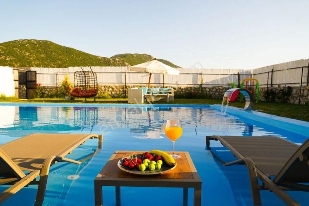 Kaş Bezirgan'da 2+1 Yan Yana Satılık 2 Müstakil Vılla "en/ru/de" - Görsel 7