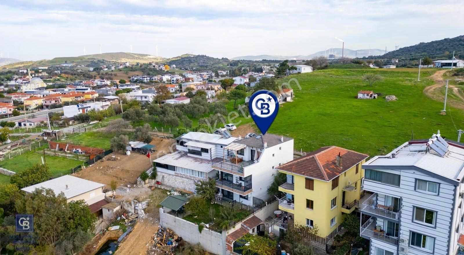 Foça Cumhuriyet Mah. Satılık 6+2 Müstakil Tripleks Villa - Görsel 22