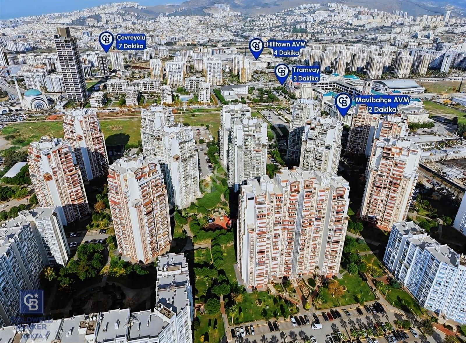 Mavişehir 2.etap Kuğu Bloklarında Satılık 1+1 Daire