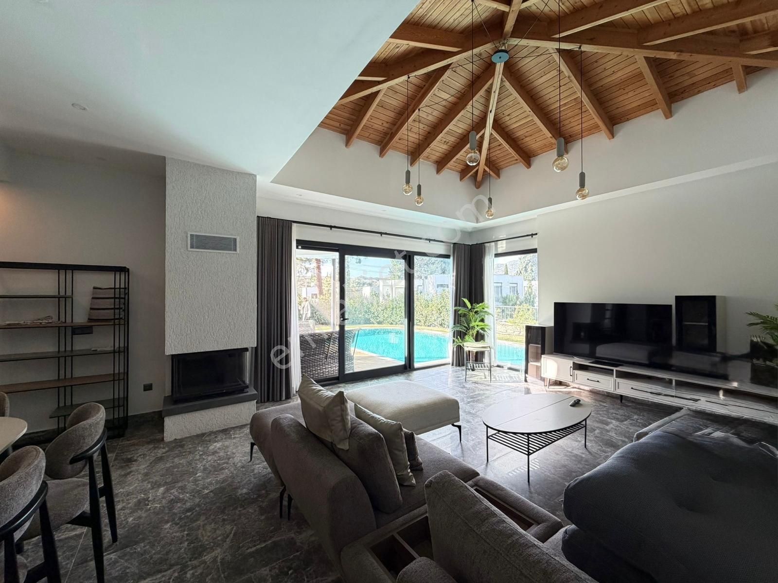 Bodrum 'da Satılık Bitez’in Kalbinde 5+2 Tam Müstakil Havuzlu Villa - Görsel 20