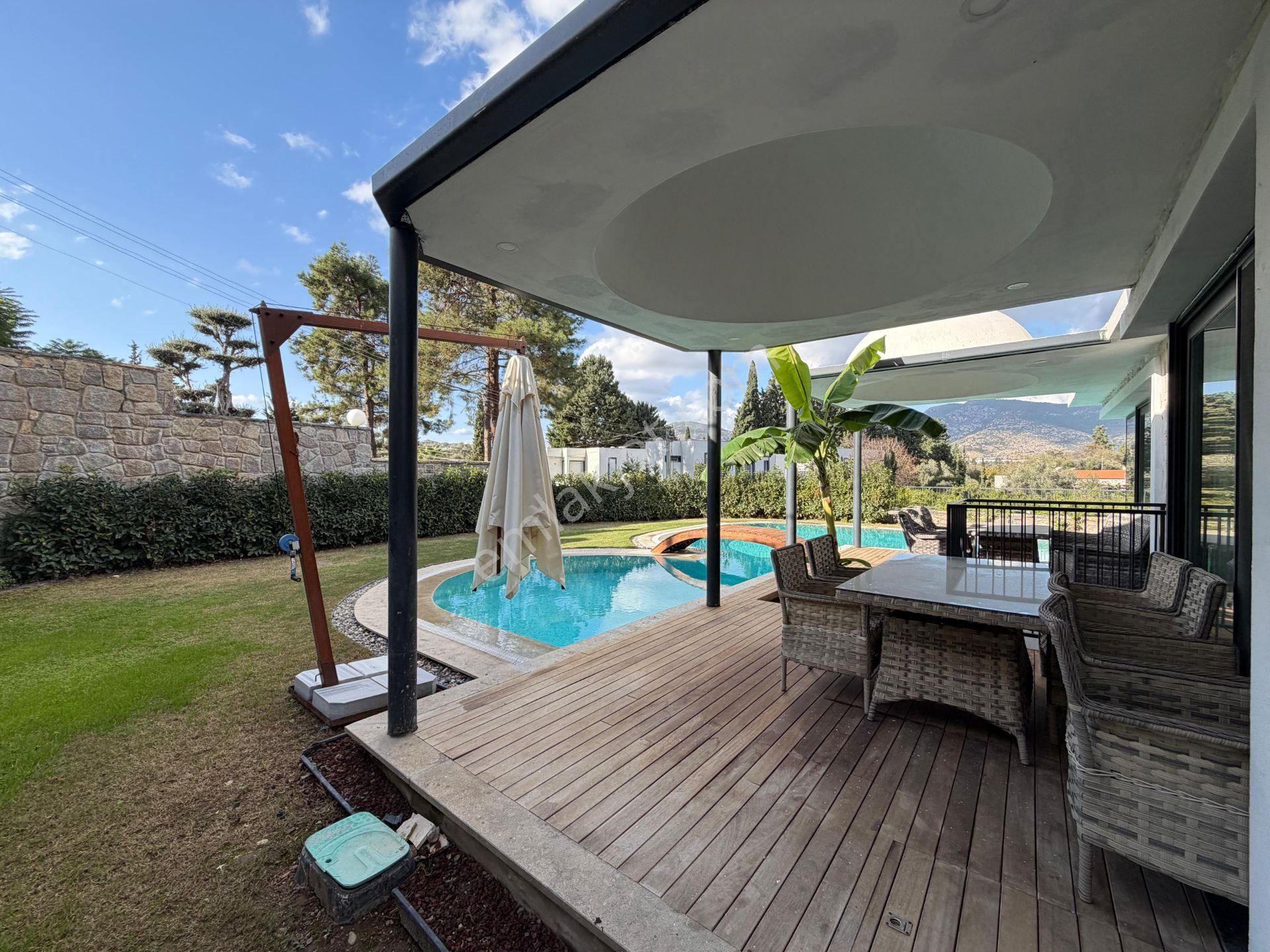 Bodrum 'da Satılık Bitez’in Kalbinde 5+2 Tam Müstakil Havuzlu Villa - Görsel 6