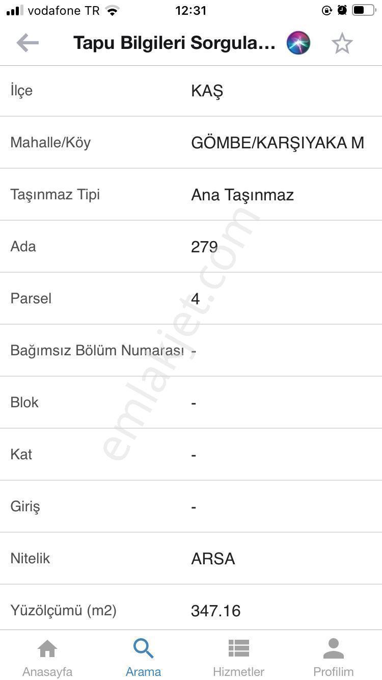 Kaş Gömbe'de Konut İmarlı Satılık Müstakil Parsel - Görsel 6