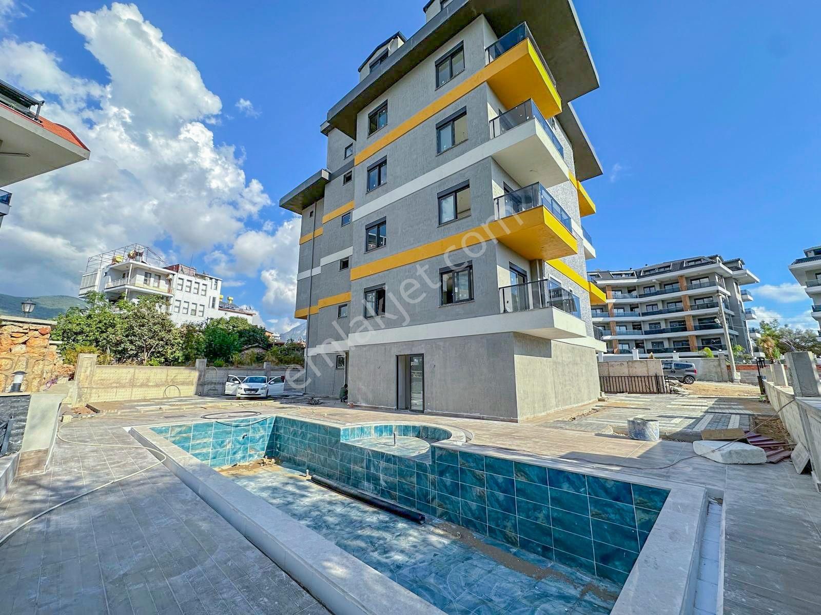 Alanya Oba'da Satılık Sıfır 1+1 Amerikan Mutfak Geniş Daire - Görsel 3