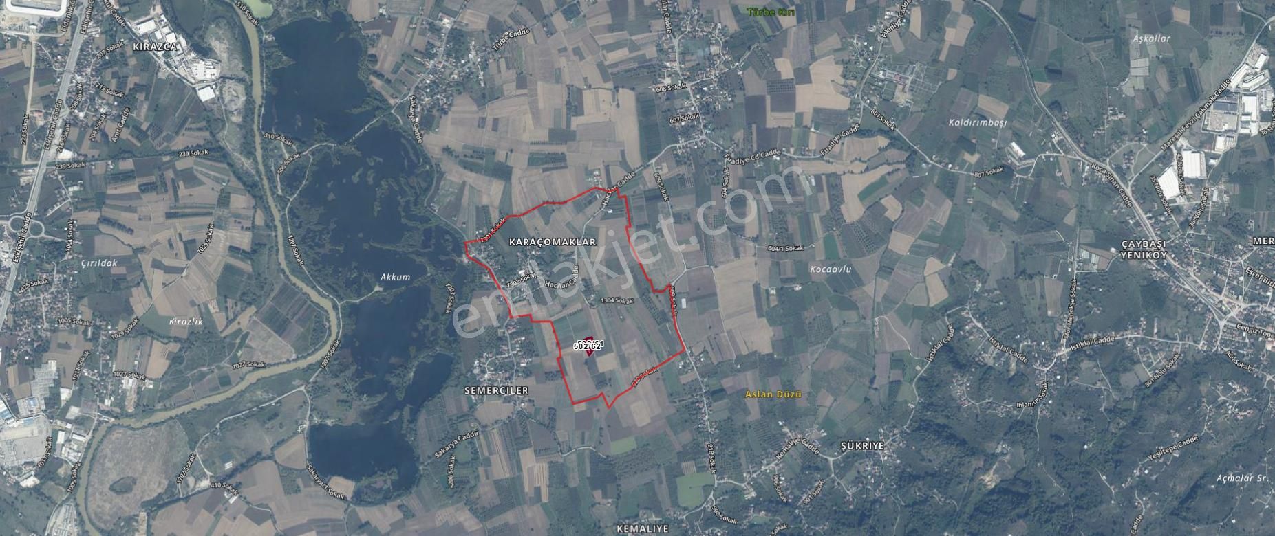 Sakarya, Arifiye, Karaçomaklar'da Yanyana Satılık 2 Parsel - Görsel 5