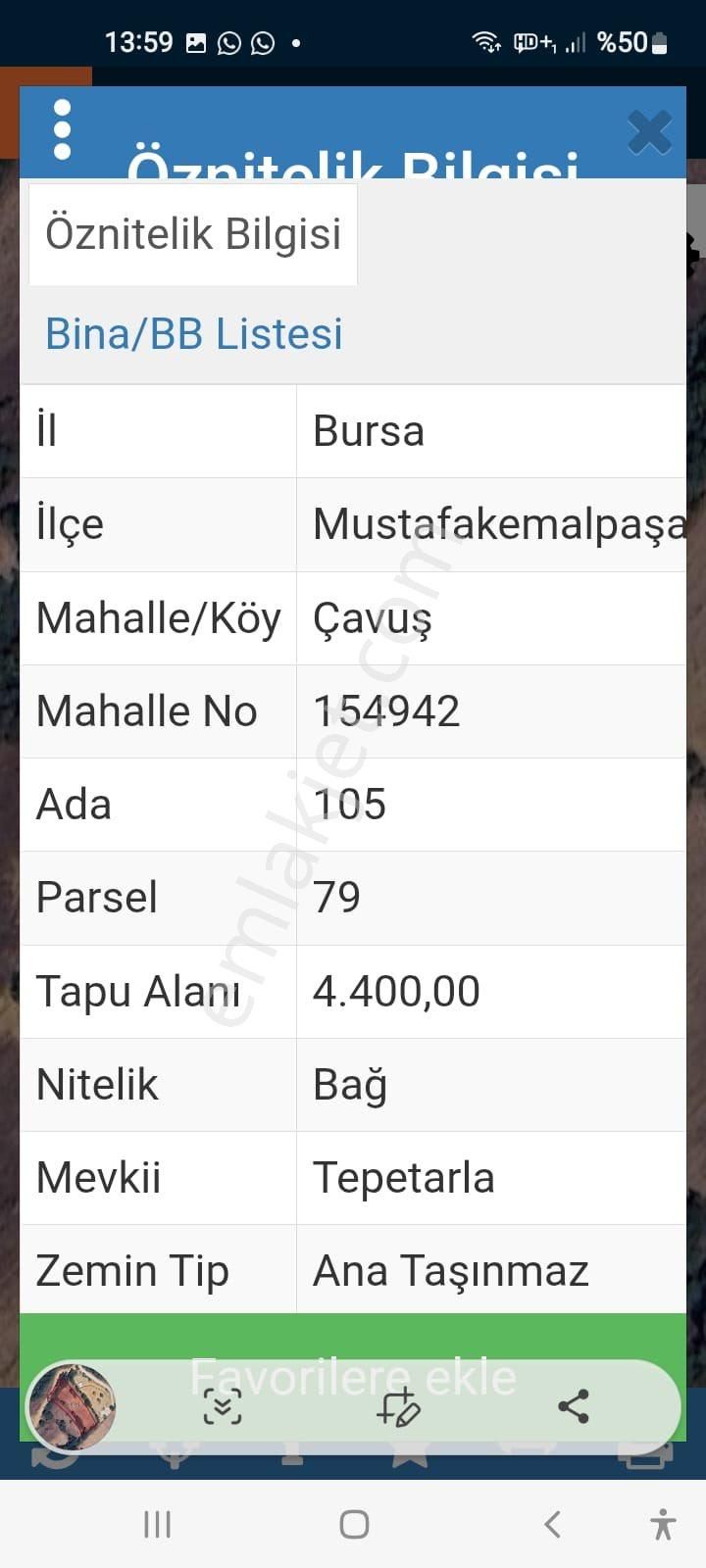 Burhan Ardıç’tan M.kemalpaşa Çavuş Mh. 4.400 M2 Bağ - Görsel 2