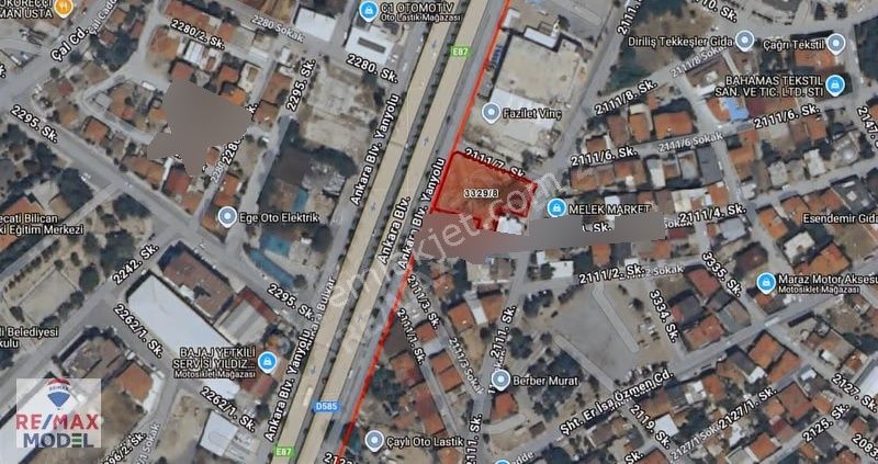 Ana Yol Üzeri 2.190 M² Satılık Ticaret + Konut İmarlı Arsa