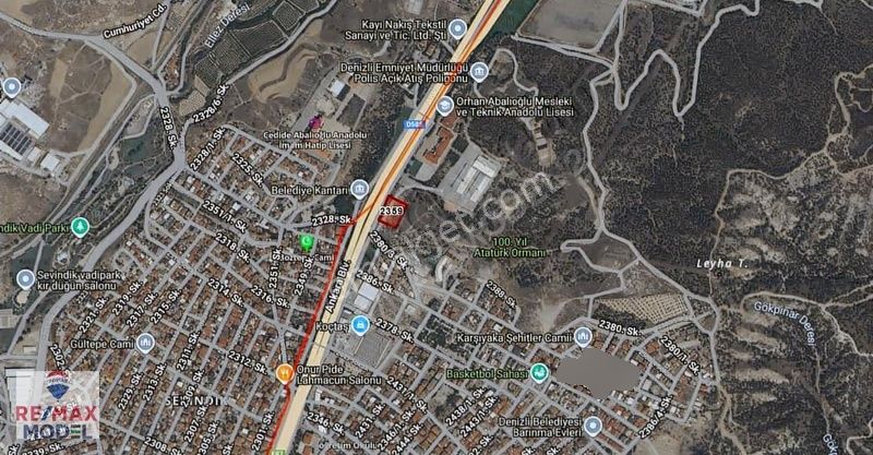 Remax Model'den 3.133m² Ana Yol Üzeri Satılık Ticaret Alanı