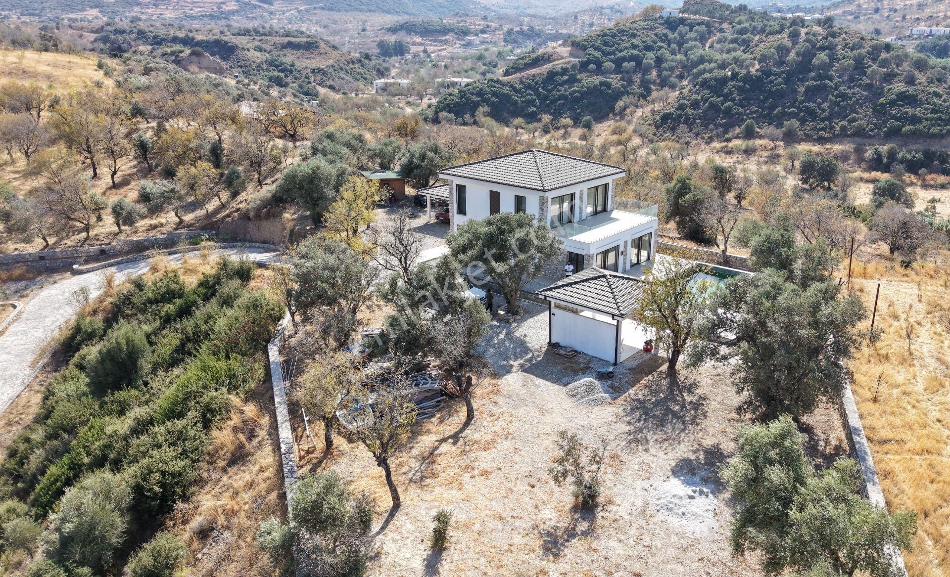 Datça Karaköy Marinaya Yakın Satılık 5825m² Arsa & Havuzlu Villa - Görsel 9