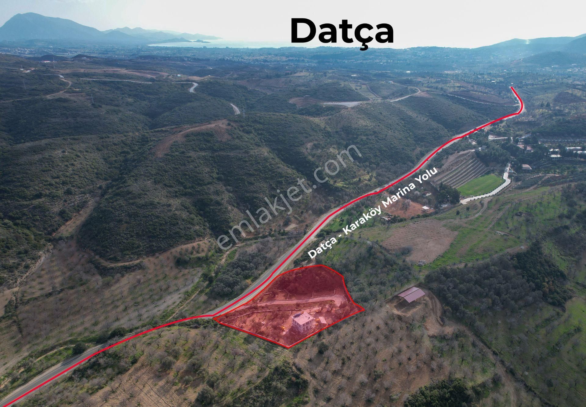 Datça Karaköy Marinaya Yakın Satılık 5825m² Arsa & Havuzlu Villa - Görsel 12