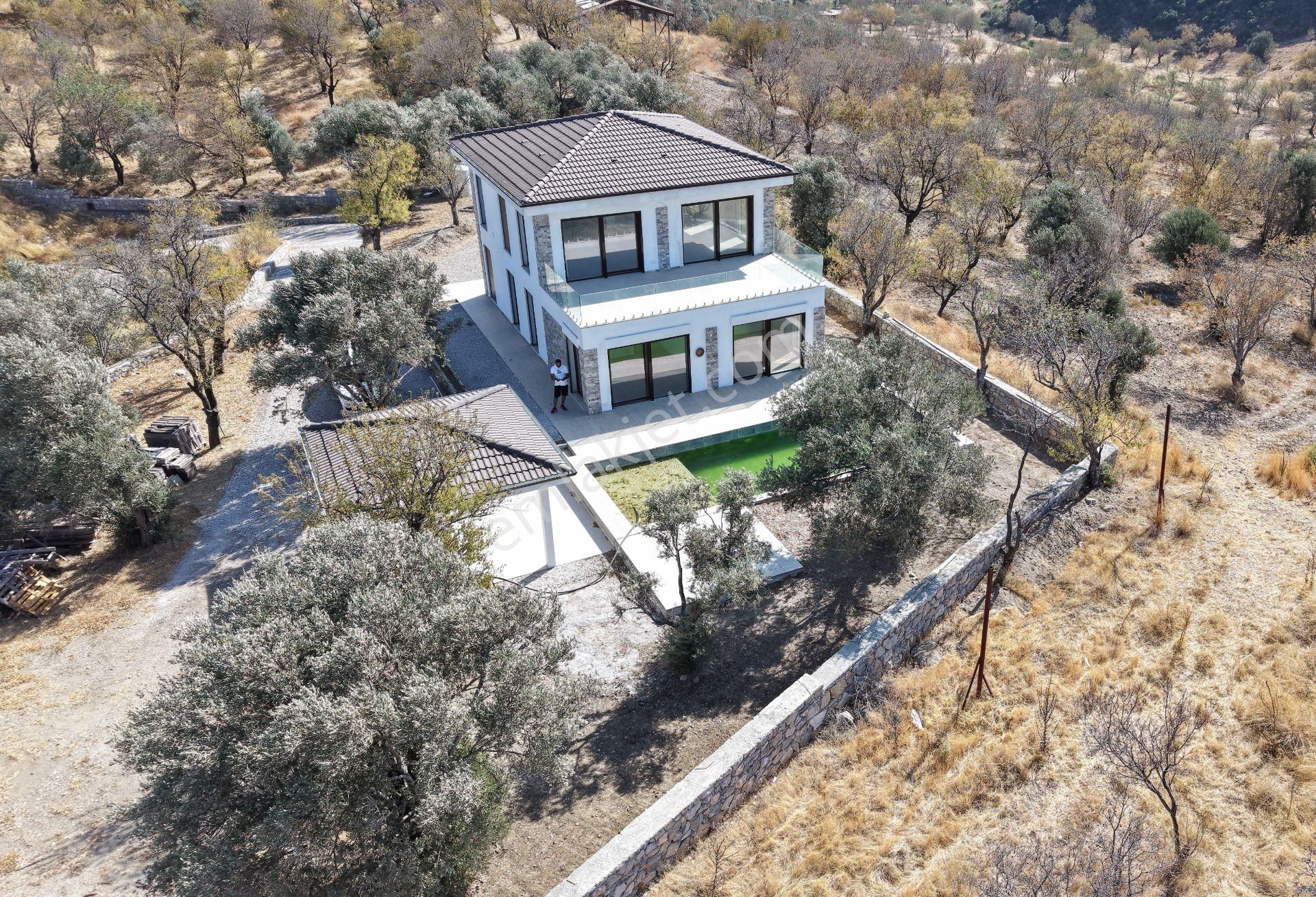 Datça Karaköy Marinaya Yakın Satılık 5825m² Arsa & Havuzlu Villa - Görsel 8