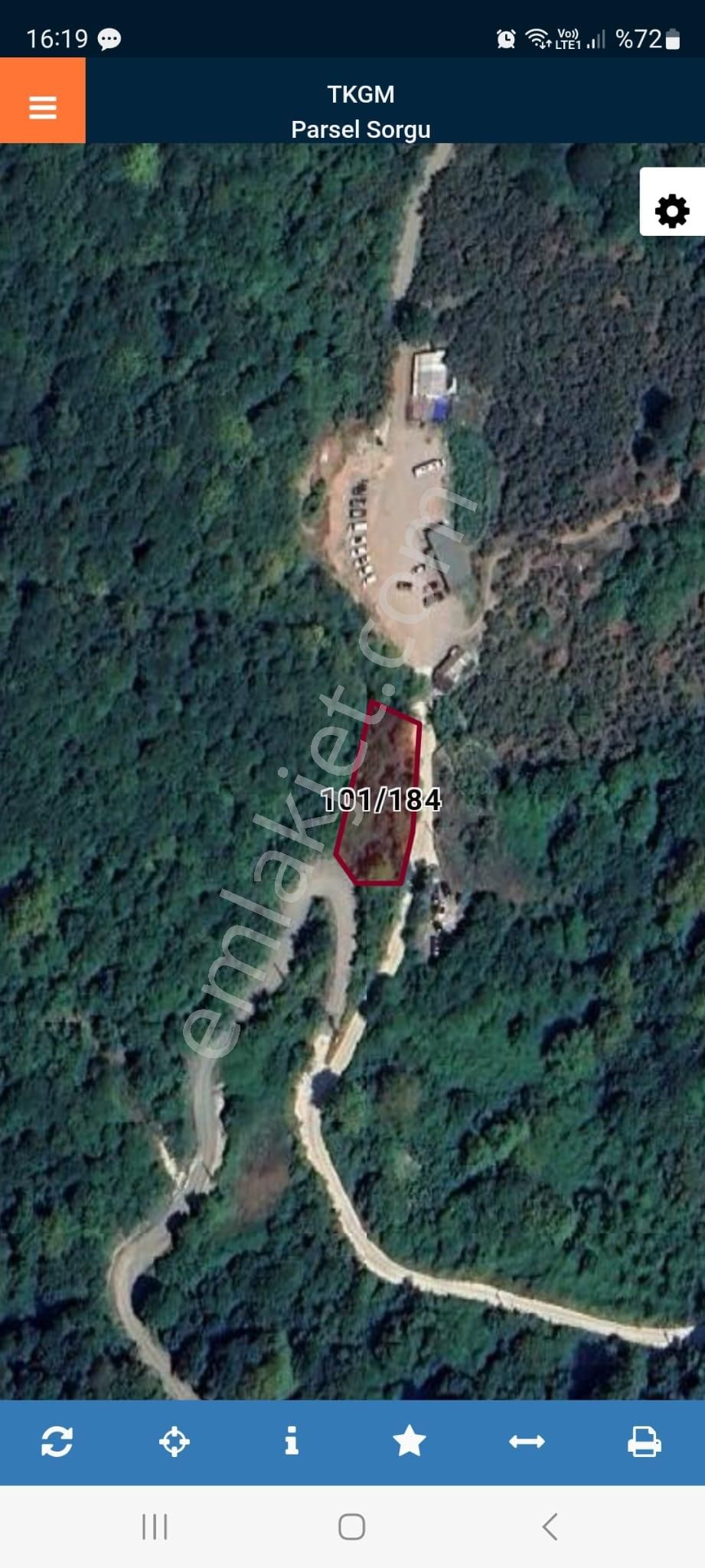 Doğançay Şelalesi Yolu Üzerinde Asfalt Yola Cephe 731m² Tarla... - Görsel 7