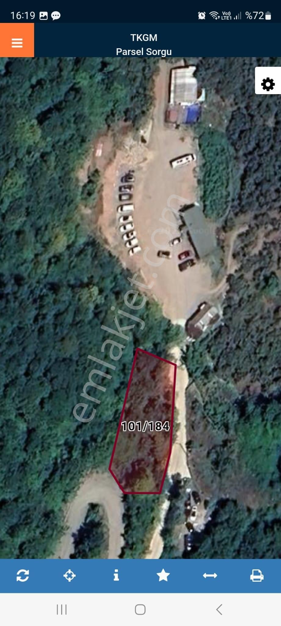 Doğançay Şelalesi Yolu Üzerinde Asfalt Yola Cephe 731m² Tarla... - Görsel 5