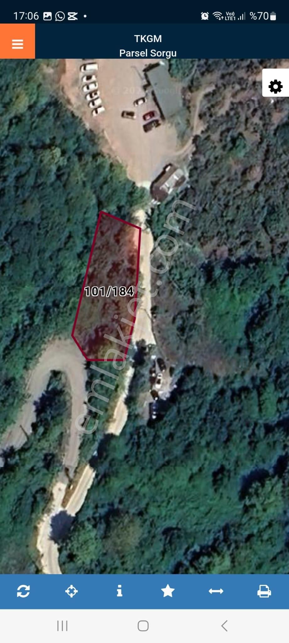 Doğançay Şelalesi Yolu Üzerinde Asfalt Yola Cephe 731m² Tarla... - Görsel 6