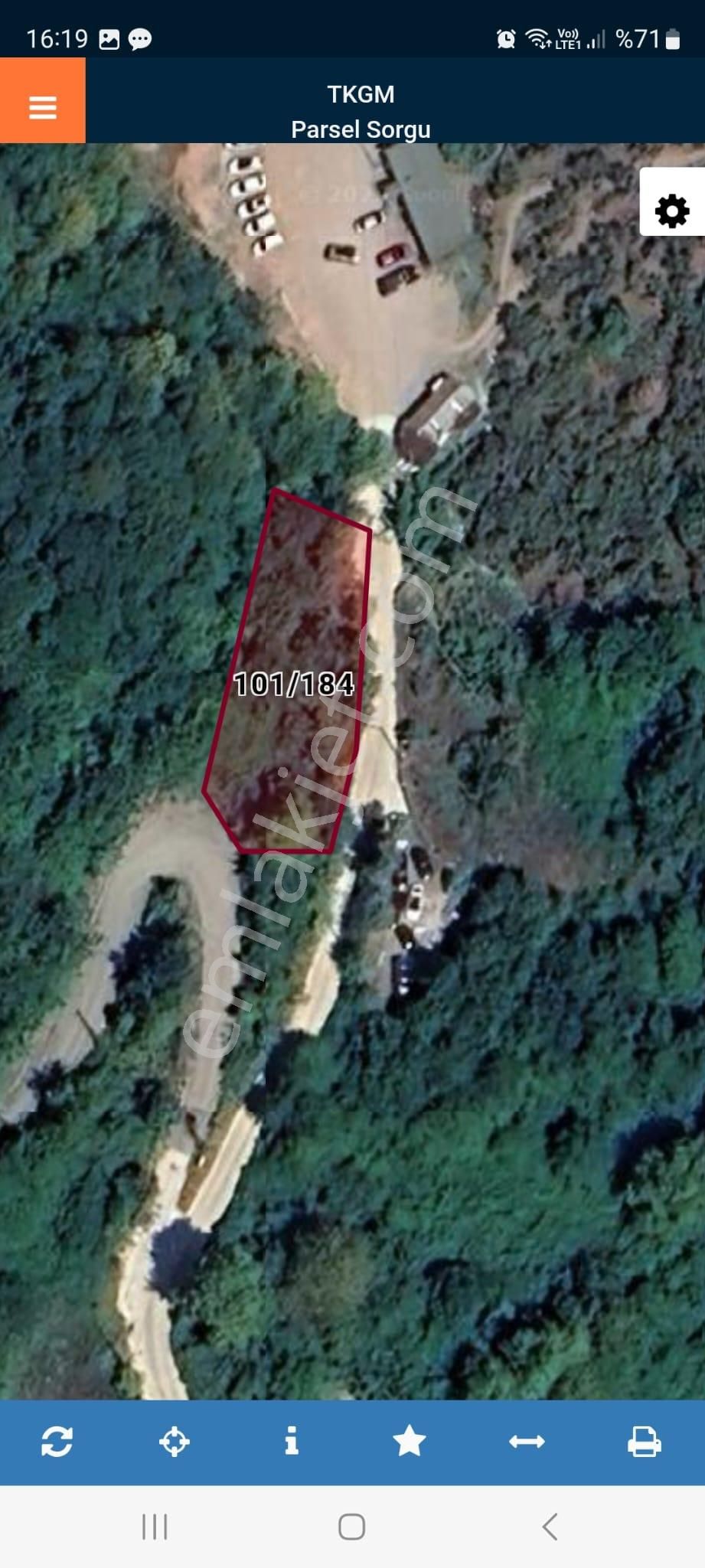 Doğançay Şelalesi Yolu Üzerinde Asfalt Yola Cephe 731m² Tarla... - Görsel 8