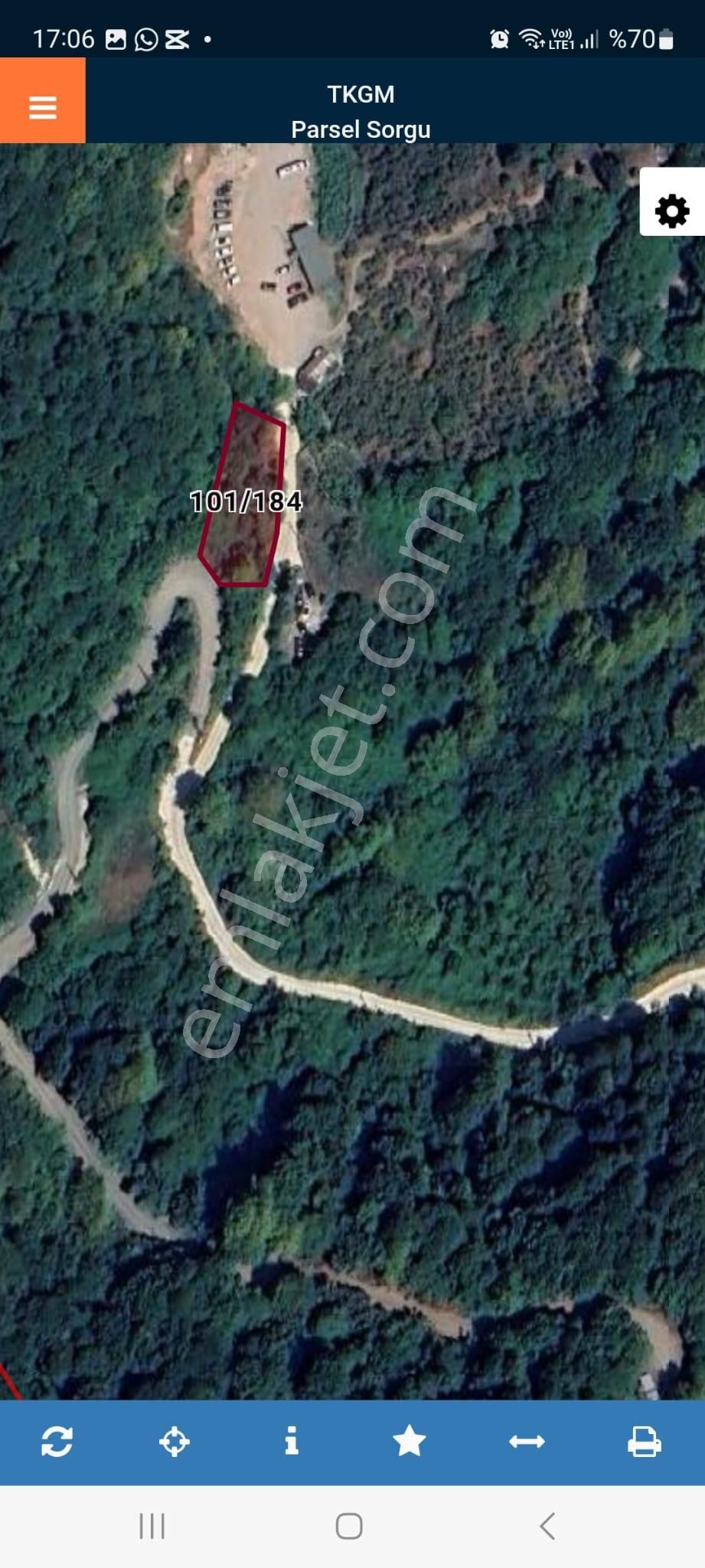 Doğançay Şelalesi Yolu Üzerinde Asfalt Yola Cephe 731m² Tarla... - Görsel 4