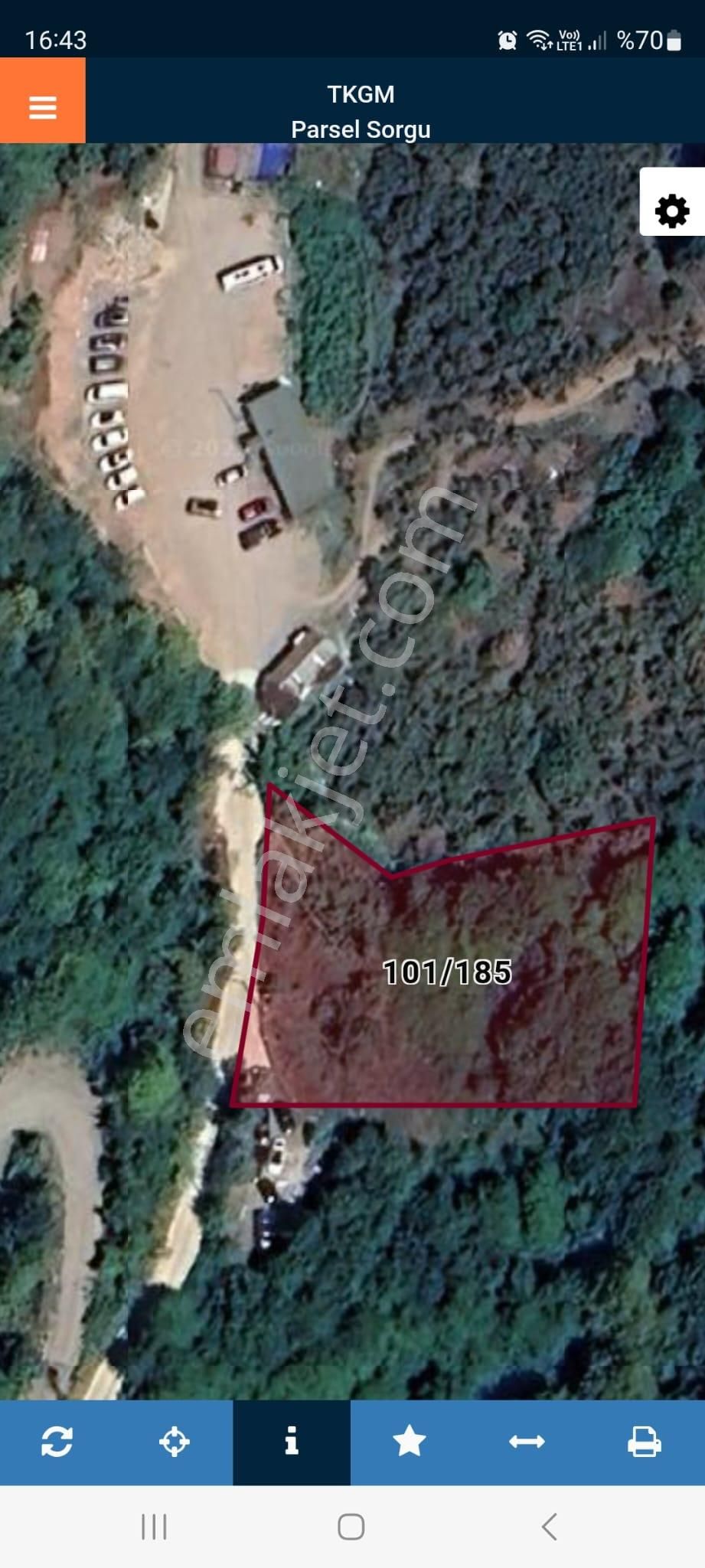 Doğançay Şelalesi Yolu Üzerinde Asfalt Yola Cephe 1778 M² Tarla... - Görsel 4