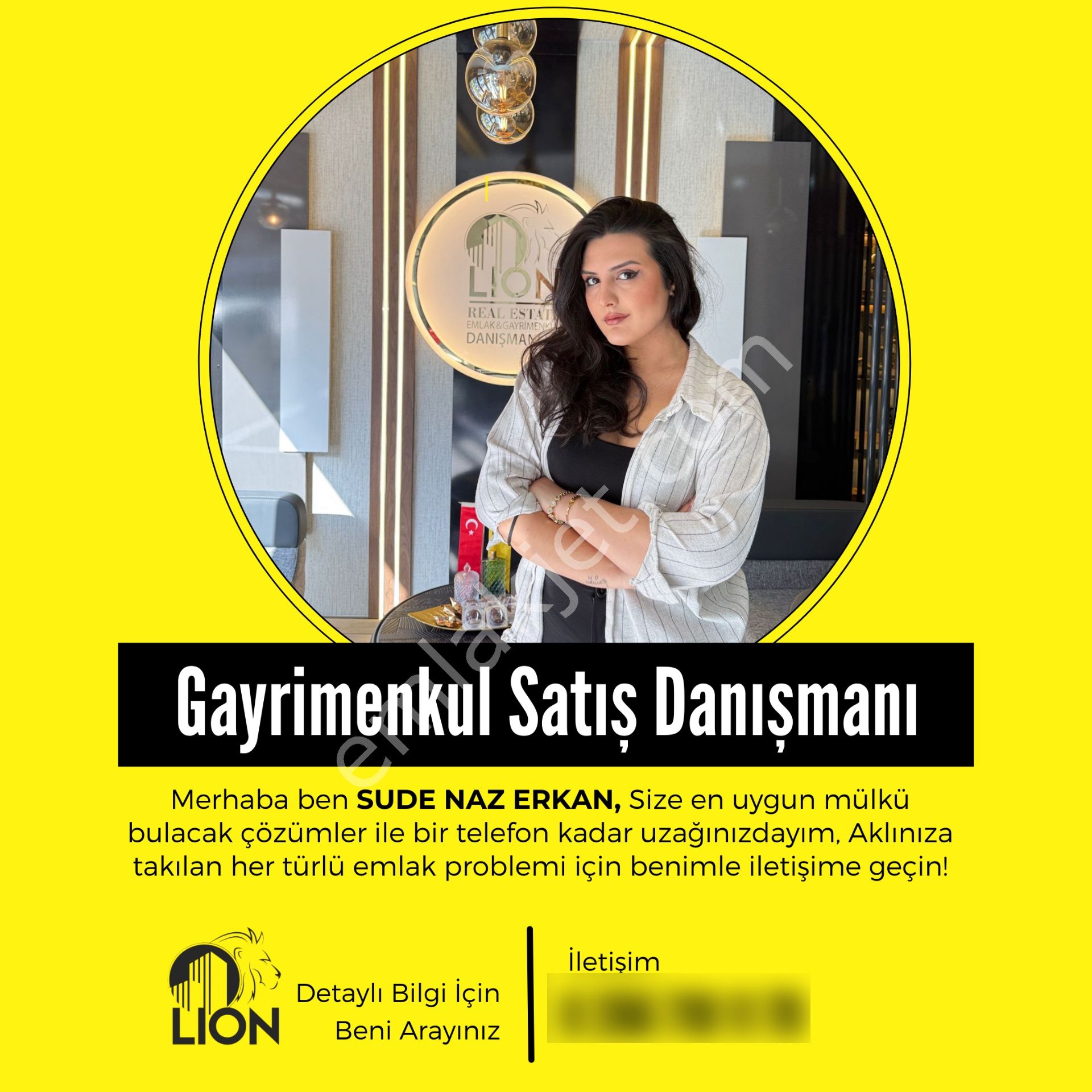 Lıon Emlak'tan 600 Evler'de Sıfır Ayarında , Balkonlu Kiralık 1+1 Daire - Görsel 34