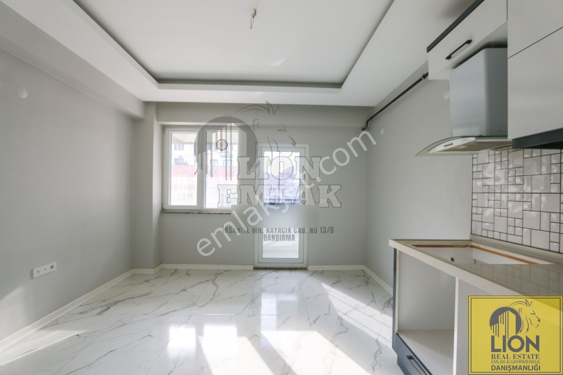 Lıon Emlak'tan 600 Evler'de Sıfır Ayarında , Balkonlu Kiralık 1+1 Daire - Görsel 12