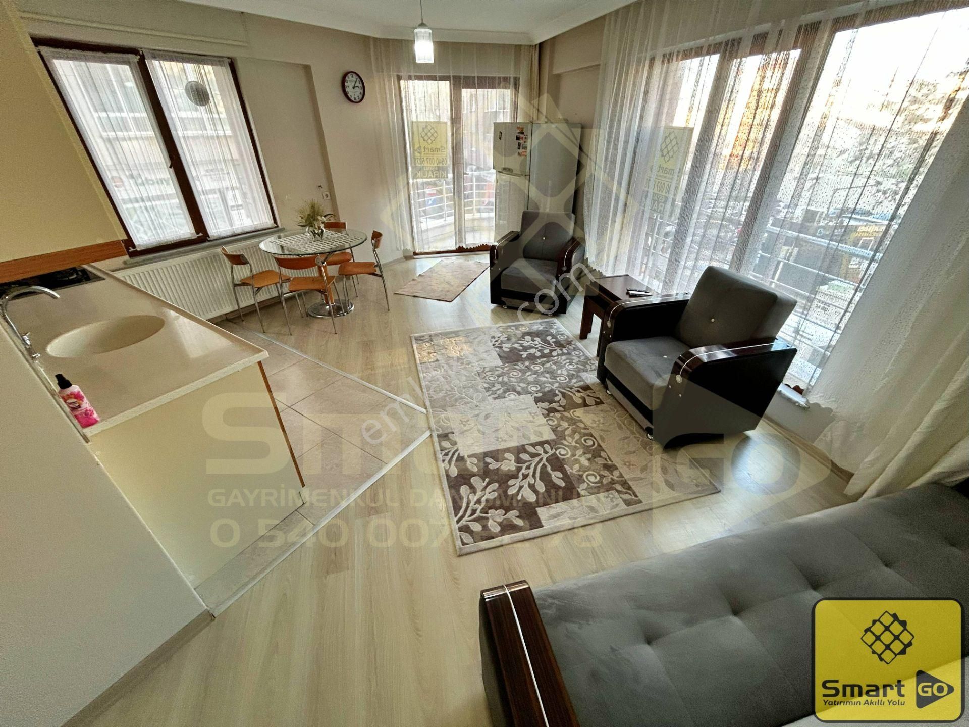 17 Eylül Mahallesinde Full Eşyalı 1+1 Kiralık Daire - Görsel 2