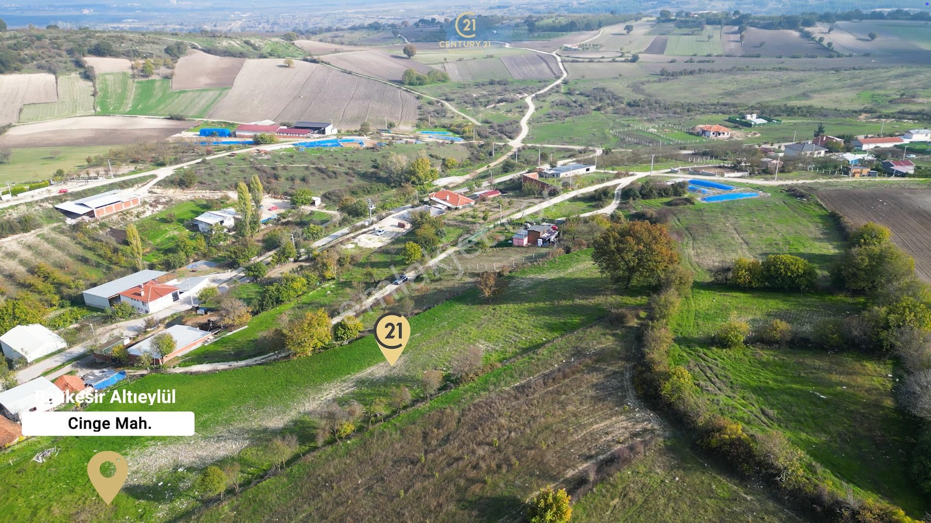 C21 Bal'dan Balıkesir Cinge Mh// Alt Yapısı Olan// 1288 M² Arsa - Görsel 8