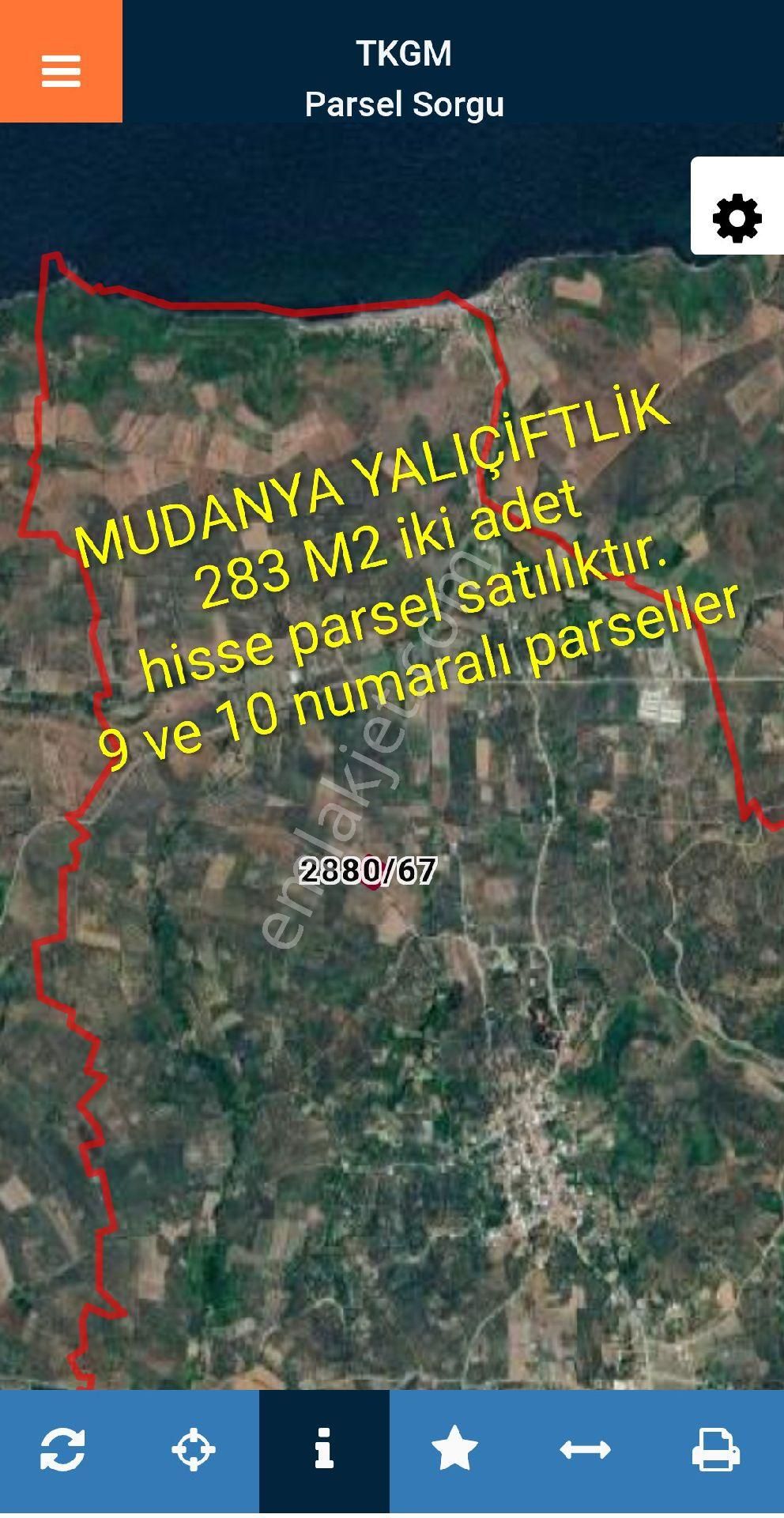 Mudanya Yalıçiftlik Satılık Parseller - Görsel 6