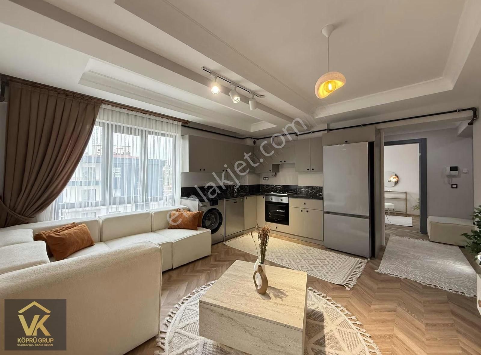 Vk Köprü Grup'tan Satılık - Eşyalı - Cambalkonlu- Özel 1+1 Daire - Görsel 30