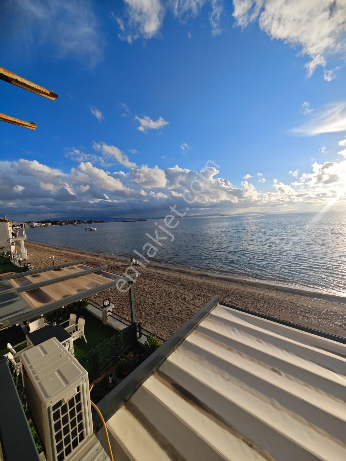 Efsane Nazar Boncuğu Dikili Çandarlı Plaja Kumsala Sıfır 2+1 Daire - Görsel 9