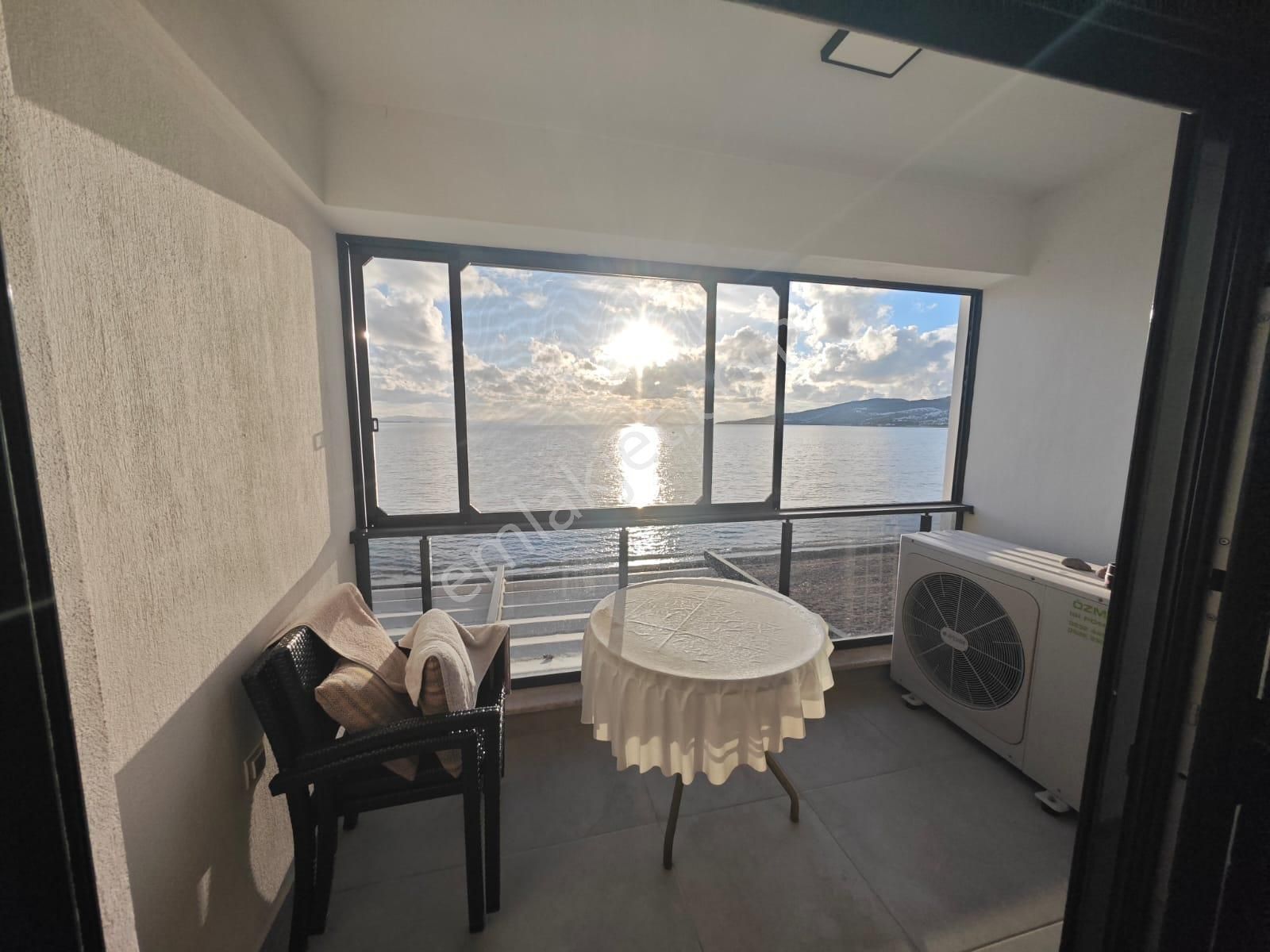 Efsane Nazar Boncuğu Dikili Çandarlı Plaja Kumsala Sıfır 2+1 Daire - Görsel 29