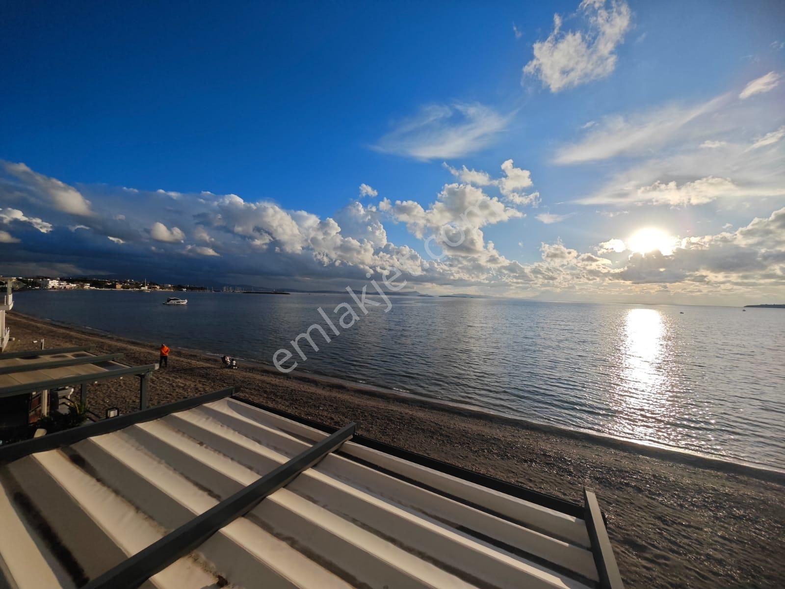 Efsane Nazar Boncuğu Dikili Çandarlı Plaja Kumsala Sıfır 2+1 Daire - Görsel 13