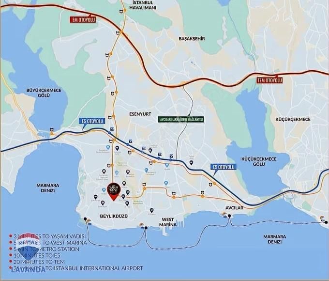 Remax Lavanda'dan Beylikdüzü Kavaklı'da Satılık 3+1 Daire - Görsel 8