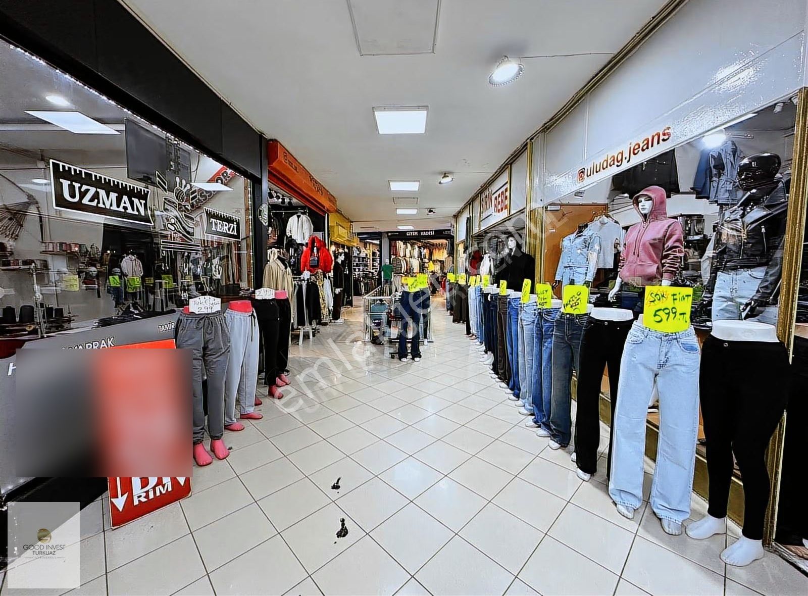 Turkuaz'dan Anahtar Teslim Devren Kiralık Giyim Mağazası - Görsel 5