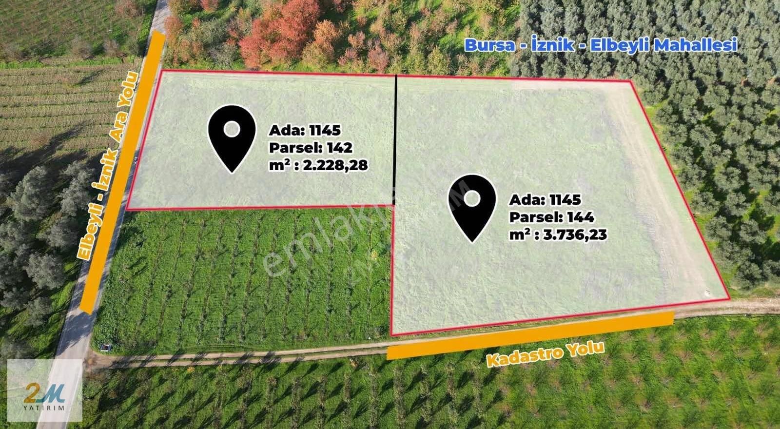 2m Yatırım'dan İznik Elbeylide Satılık Arsa - Görsel 13