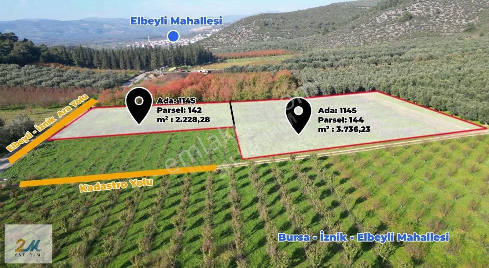 2m Yatırım'dan İznik Elbeylide Satılık Arsa - Görsel 24