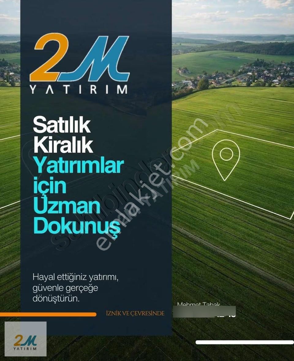 2m Yatırım'dan İznik Elbeylide Satılık Arsa - Görsel 12