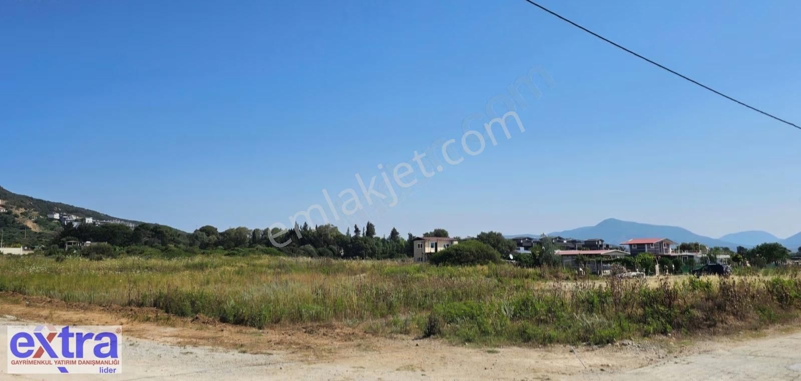 Seferihisar Doğanbey'de Denize Sıfır Muhteşem Satılık Arsa